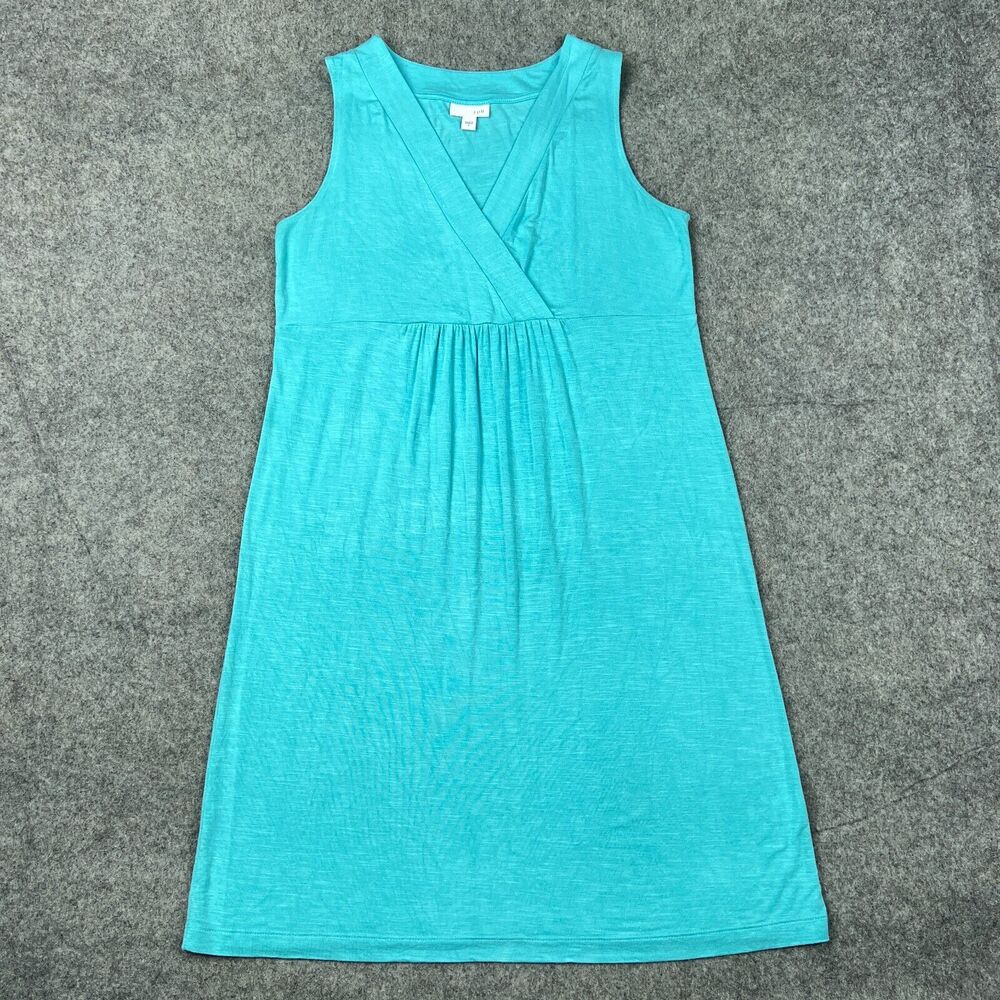J. Jill Turquoise Sleeveless Dress